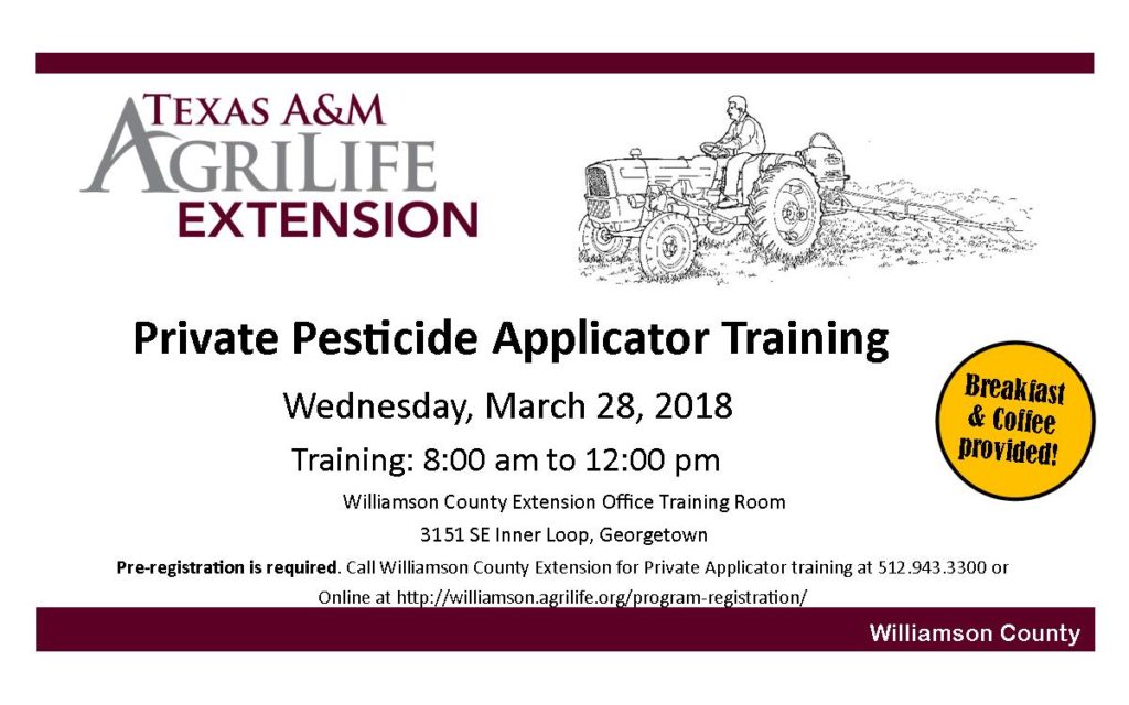 Williamson Texas Agrilife Extension Service 